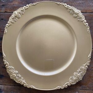 Elegant Gold Charger Plates